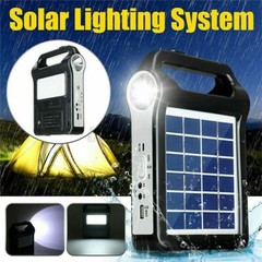 Portable Power Station Solar Generator Panel Power Bank Camping Emergency Outlet