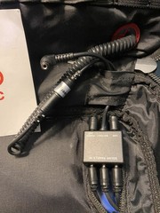 Vintage Voltaic Systems Solar Charger Backpack w/ Cables: