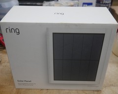 Ring 2nd Generation Solar Panel for Select Ring Cameras White USB-C NEW/OPEN BOX