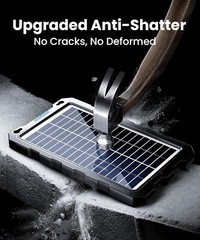 Upgrade Your Battery Life: 7.5W Waterproof Solar Charger with Smart Controller