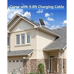 Solar Panel Charger Eufy Security Cameras 5W Waterproof 10ft Cable 2 Pack New