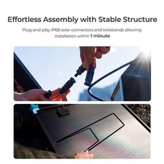 Renogy 400W Foldable Solar Panel Lightweight IP67 For RV Camping Off-Grid