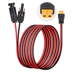 3M XT60 Female to Solar Connector Solar Panel Extension Charging Cable 12 AWG