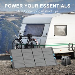 2x Solar Panel 400W for EcoFlow DELTA Pro 3 4000Wh LFP Portable Power Station