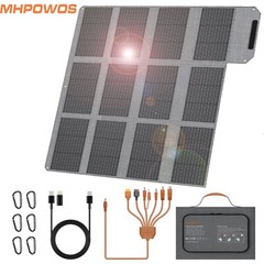 Solar Panels 120W Portable Refurbished Solar Panel kit for Power Station Tablets