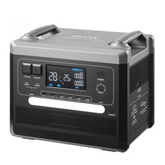 Uimoso Portable Power Station Solar Generator 2400W 2160Wh with 10 Outputs