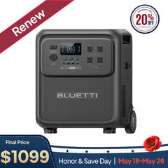 BLUETTI Elite 400 3840Wh 2600W Portable Power Station for Outdoor Camping Renew