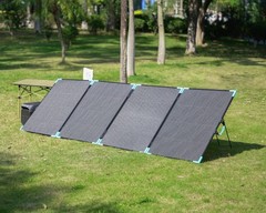 110W 220W Portable Solar Panel 400W Bifacial P68 Waterproof Foldable Solar Panel