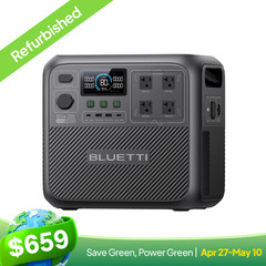 BLUETTI Elite 200 V2 2600W 2073Wh Portable Power Station for RVs Home Backup