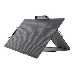 EcoFlow 220W Bifacial Portable Solar Panel IP68 Water-Resistant (Black)