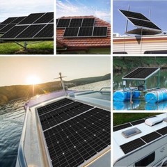 100 Watt Mono Solar Panel 12v Charging kit