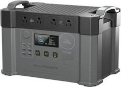 2400W Portable Power Station Solar Generator AC for Home Outdoor Camping Use