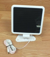 Unbranded Square White Solar Panel Charger For Outdoor Use Only **READ DETAILS**