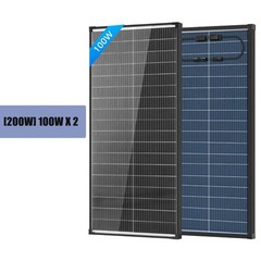 AeternaSol 200W 400W 1000W Solar Panel 100W Mono N-Type Charger RV Home Off-Grid