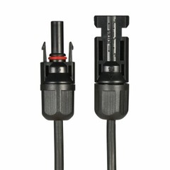 10AWG 1 Pair Black+Red Solar Panel Extension Cable with Female & Male Connectors