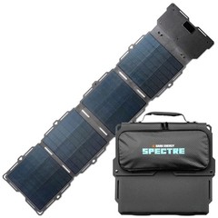 Dark Energy Spectre Folding 56W Solar Panel | Ultra-Durable and IPX7 Waterproof