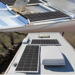 Rigid Solar Panel Battery Charger 600W 480W 240W 120W Photovoltaic Module Outdoo