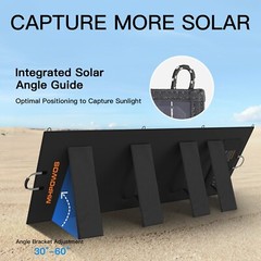 Portable Solar Panel 400W 220W 110W Foldable Solar Charger High Efficiency IP67