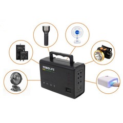 Portable Power Station with Solar Panel, Outdoor Generator Power Supply for Home