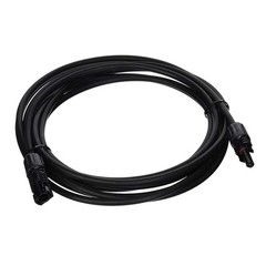15 Feet Weatherproof Male-Female Solar Extension Cable, 10AWG for Off-Grid Use