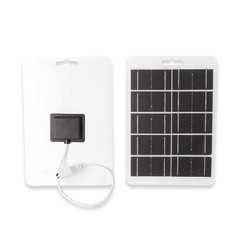 10W/15W 5V Solar Panel USB Waterproof Outdoor Camping Charger Phone Power Bank