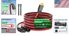 10 Feet Solar to XT60 Connector for EcoFlow & Generator Charging