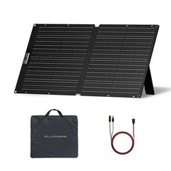 ALLPOWERS 4000W Portable Battery Power Station Generator AC DC 100W Solar Panel