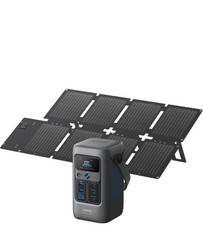 Anker SOLIX C200 DC Generator Kit 200W 60000mAh Foldable Solar Panel USB-C