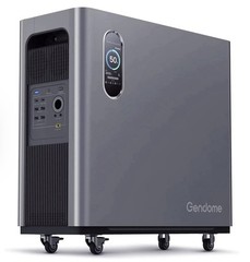 New Gendome Home3000 Portable Power Station 3072Wh 3000W LiFePO4 Solar Generator