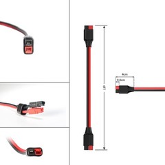 Weatherproof Anderson Connector Cable for Solar Panels and Power Stations