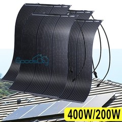 4 x 100W Mono Solar Panel Starter Kit 12V Battery Charger Controller Portable