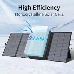400W 220W 110W Solar Panel Portable for ECOFLOW Delta 2 Max Power Station