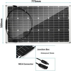 300W Semi-Flexible Solar Panel kit For Home & Other Off Grid Applications