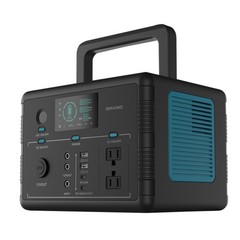 Portable Power Station 500W Output 288Wh Capacity AC Outlet USB Ports for travel