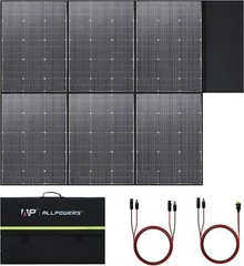 ALLPOWERS 600W Foldable Solar Panel Monocrystalline Waterproof IP67 For Outdoor