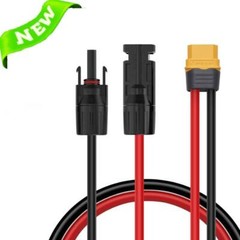 ALLPOWERS Solar Panel Connector to XT60 for Power Station 1.5M Charging Cable