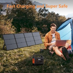 MHPOWOS 110W 220W Foldable Solar Charger Panel Refurbished for Ecoflow Jackery