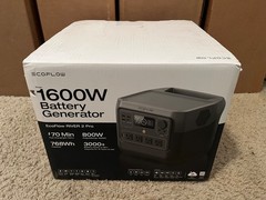 EcoFlow RIVER 2 Pro | 768Wh Portable Power Station | LFP Generator New Open Box!