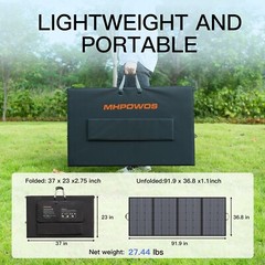 Portable Folding Solar Panel 110W 220W 400W for Jackery 1000 Ecoflow Delta 2