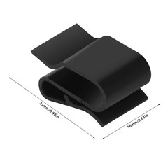 Pack of 30 Sturdy Plastic Photovoltaic Cable Clamps for Multipurpose Use