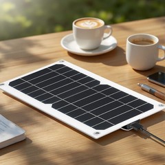 10W/15W 5V Solar Panel USB Waterproof Outdoor Camping Charger Phone Power Bank