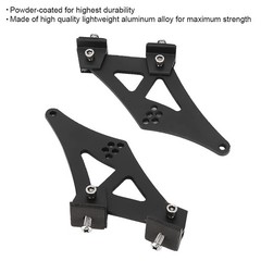 Universal Car Spoiler Mounting Brackets 11cm/4.3in – CNC Aluminum Alloy Rear Win