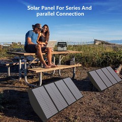 ALLPOWERS 2400W Portable Power Station Generator RV With 2X 140W Solar Panel
