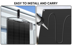 300W Flexible Solar Panel Mono 12V Portable Power Camping Home RV Battery Charge