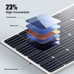 200W 400W 600W 800W Monocrystalline Solar Panel Off Grid for Caravan Home Camper