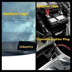 12 Volt Battery Charger Solar Powered Panel for Car Dump Trailer Boat Marine 12v