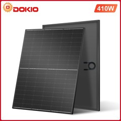 Dokio 400W-4000W N-type Mono Rigid Big High Power Solar Panel PV moudle for Roof
