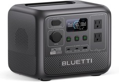 Portable Power Station, 448Wh Solar Generator LiFePO4 Battery Backup w/ 2 700W A