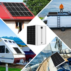 High Efficiency 400W Rigid Mono Solar Panel for Off-Grid, RV & Emergency Use