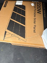 EcoFlow 220W Bifacial Foldable Solar Panel